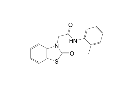 3-benzothiazoleacetamide, 2,3-dihydro-N-(2-methylphenyl)-2-oxo-