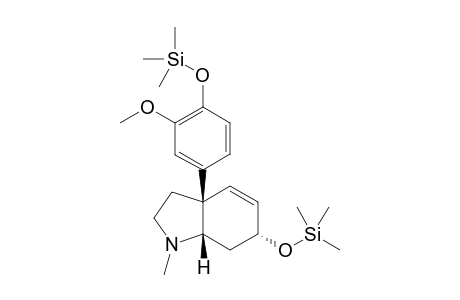 [(3aR,6R,7aS)-3a-(3-methoxy-4-trimethylsilyloxy-phenyl)-1-methyl-3,6,7,7a-tetrahydro-2H-indol-6-yl]oxy-trimethyl-silane