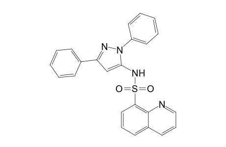 N-Quinoline-8-sulfonyl-1,3-diphenyl-5-amino-1H-pyrazole