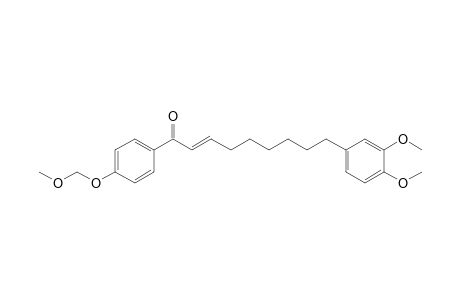 (E)-9-(3,4-dimethoxyphenyl)-1-[4-(methoxymethoxy)phenyl]-2-nonen-1-one