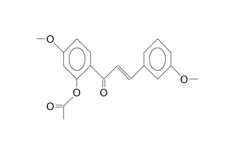 2'-Acetoxy-3,4'-dimethoxy-chalcone