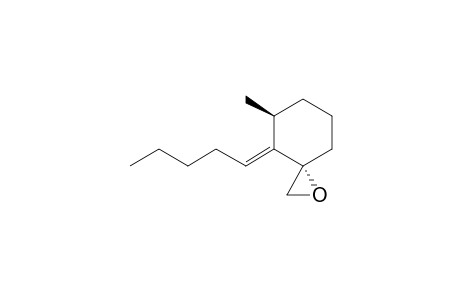 1-Oxaspiro[2.5]octane, 5-methyl-4-pentylidene-, (3.alpha.,4E,5.beta.)-