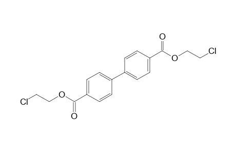 Bis(2-Chloroethyl) 4,4'-biphenyldicarboxylate