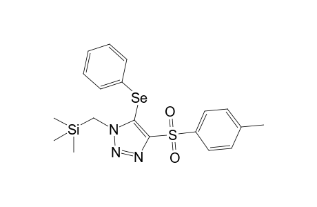 Trimethyl-[[4-(4-methylphenyl)sulfonyl-5-(phenylseleno)-1-triazolyl]methyl]silane