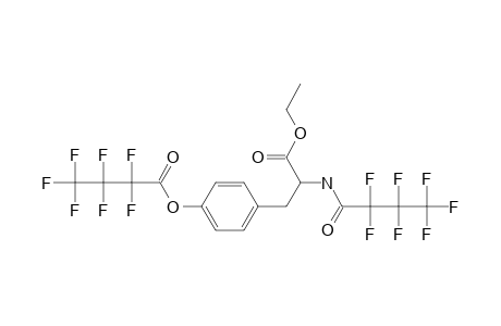 L-Tyrosine, N,o-bis(heptafluorobutyryl)-, ethyl ester