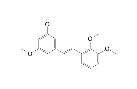 PHOYUNBENE-D;TRANS-3-HYDROXY-2',3',5-TRIMETHOXYSTILBENE