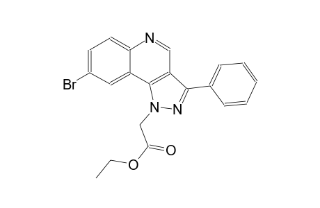 ethyl (8-bromo-3-phenyl-1H-pyrazolo[4,3-c]quinolin-1-yl)acetate