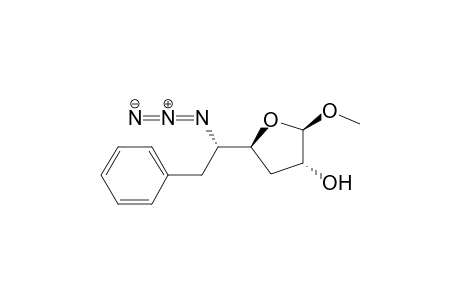 Methyl 6-C-Phenyl-5-azido-3,5,6-trideoxy-.alpha.-L-talofuranoside
