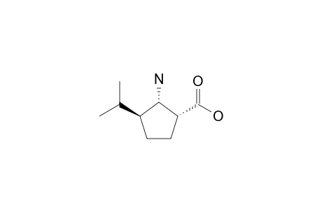 (1R,2S,3S)-2-amino-3-propan-2-ylcyclopentane-1-carboxylic acid