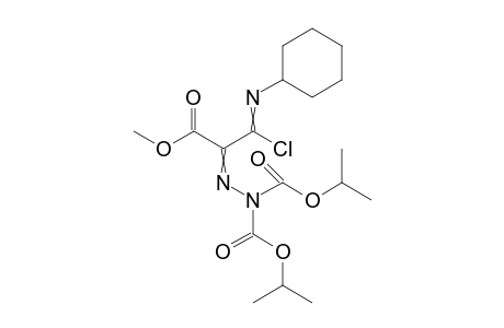 Bis(1-methylethyl) 2-{2-Chloro-2-(cyclohexylimino)-1-(methoxycarbonyl)ethylidene}hydrazine-1,1-dicarboxylate