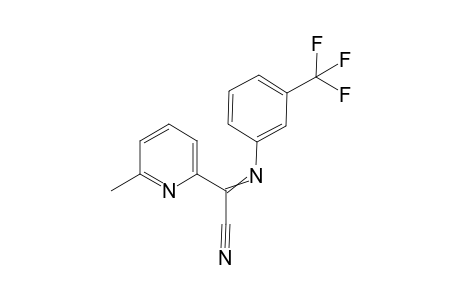 6-Methyl-N-(3-(trifluoromethyl)phenyl)picolinimidoyl cyanide