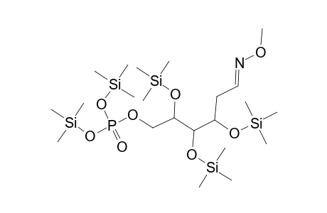 D-arabino-Hexose, 2-deoxy-3,4,5-tris-O-(trimethylsilyl)-, O-methyloxime, 6-[bis(trimethylsilyl) phosphate]