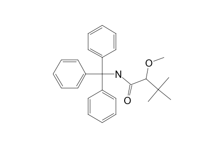 N-TRIPHENYLMETHYL-2-METHOXY-3,3-DIMETHYLBUTANAMIDE