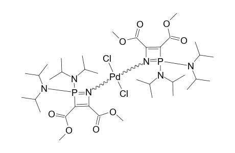 BIS-(ETA(1)-AZAPHOSPHETE)-PALLADIUM-(II)-COMPLEX