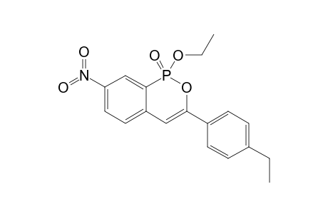 1-ETHOXY-3-(4-ETHYLPHENYL)-7-NITRO-BENZO-[C]-[1,2]-OXAPHOSPHININE-1-OXIDE