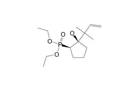 DIETHYL-[2-HYDROXY-2-(1,1-DIMETHYL-2-PROPENYL)-CYCLOPENTYL]-PHOSPHONATE