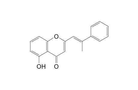 5-Hydroxy-2-.alpha.-methylstyrylchromone