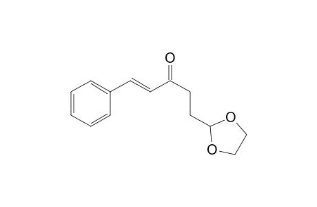 (E)-2-(3-Oxo-5-phenyl-4-pentenyl)-1,3-dioxolane