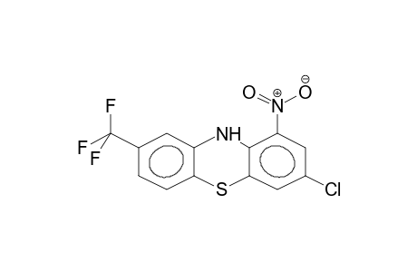 3-CHLORO-1-NITRO-8-TRIFLUOROMETHYLPHENOTHIAZINE