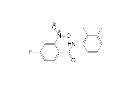 benzamide, N-(2,3-dimethylphenyl)-4-fluoro-2-nitro-