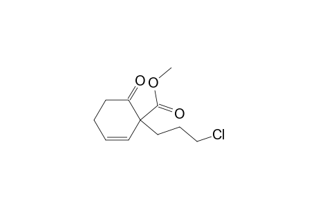2-Carbomethoxy-2-(3-chloropropyl)-3-cyclohexen-1-one