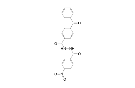 4-Benzoyl-N'-(4-nitrobenzoyl)benzohydrazide