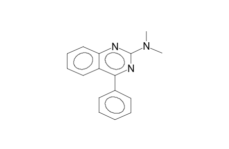 2-DIMETHYLAMINO-4-PHENYLQUINAZOLINE