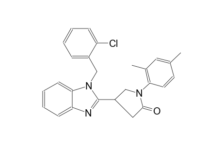 2-pyrrolidinone, 4-[1-[(2-chlorophenyl)methyl]-1H-benzimidazol-2-yl]-1-(2,4-dimethylphenyl)-