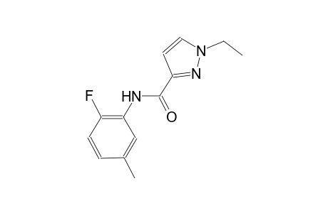 1-ethyl-N-(2-fluoro-5-methylphenyl)-1H-pyrazole-3-carboxamide