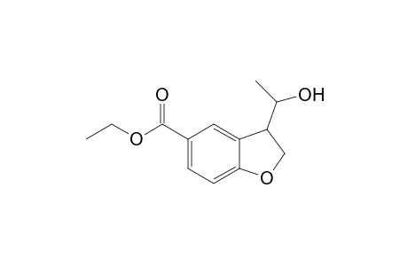 3-(1-hydroxyethyl)-2,3-dihydrobenzofuran-5-carboxylic acid ethyl ester
