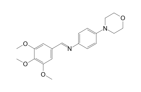 4-{o-[(3,4,5-trimethoxybenzylidene)amino]phenyl}morpholine