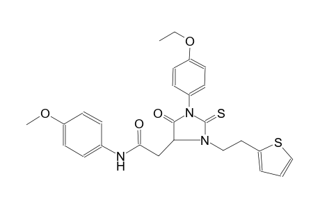 4-imidazolidineacetamide, 1-(4-ethoxyphenyl)-N-(4-methoxyphenyl)-5-oxo-3-[2-(2-thienyl)ethyl]-2-thioxo-
