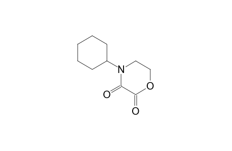 2,3-morpholinedione, 4-cyclohexyl-