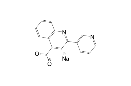 sodium 2-(3-pyridinyl)-4-quinolinecarboxylate