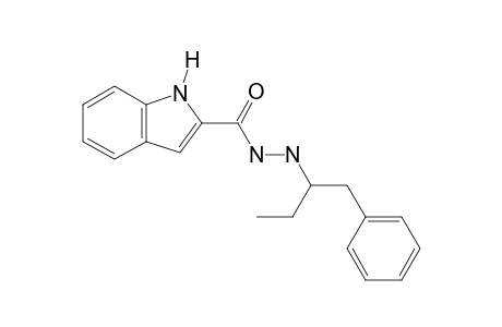 INDOLE-2-CARBOXYLIC ACID, 2-(1-BENZYLPROPYL)HYDRAZIDE