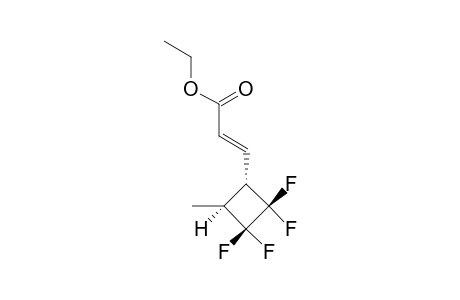 (2-E)-3-(2,2,3,3-TETRAFLUORO-4-METHYLCYCLOBUTYL)-PROP-2-ENOIC-ACID-ETHYLESTER;TRANS-ISOMER