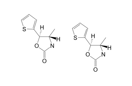(ANTI)-4-METHYL-5-THIEN-2-YL-1,3-OXAZOLIDIN-2-ONE