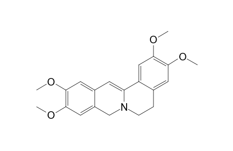 5,6-Dihydro-2,3,10,11-tetramethoxy-8H-dibenzo[a,g]quinolizine