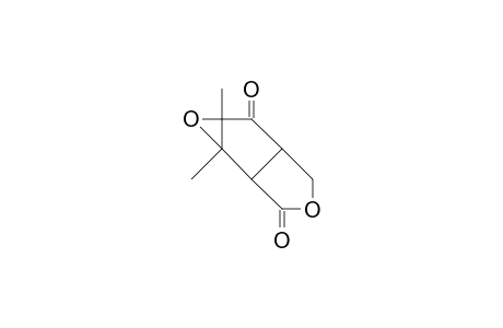 2,3-Epoxy-2,3-dimethyl-7-oxa-cis-bicyclo(3.3.0)octan-4,8-dione