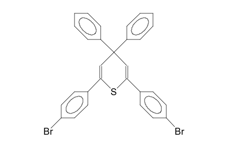 2,6-Bis(4-bromo-phenyl)-4,4-diphenyl-4H-thiopyran