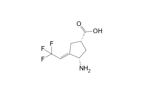 (1S,3S)-3-Amino-4-[2,2,2-trifluoro-eth-(E)-ylidene]-cyclopentanecarboxylic acid