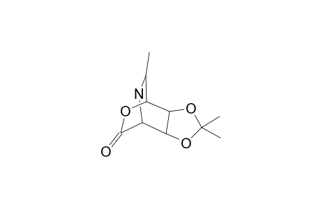 2-Amino-N,6-anhydro-2,7-dideoxy-3,4-isopropylidene-L-talo-hept-2-ulosono-1,5-lactone