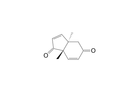 1H-Indene-1,5(4H)-dione, 3a,7a-dihydro-3a,7a-dimethyl-, (3aS-cis)-