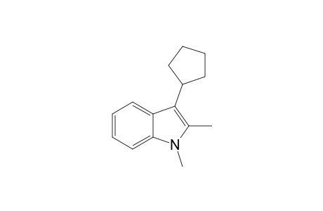 1,2-Dimethy-3cyclopentylindole