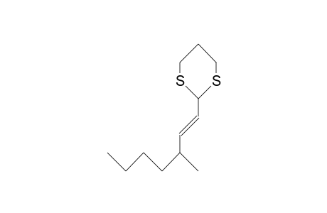 2-(3-Methyl-1-heptenyl)-1,3-dithiane