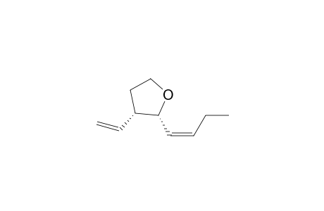 Furan, 2-(1-butenyl)-3-ethenyltetrahydro-, [2.alpha.(Z),3.alpha.]-