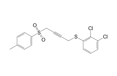 1-[(2,3-dichlorophenyl)thio]-4-(p-tolylsulfonyl)-2-butyne