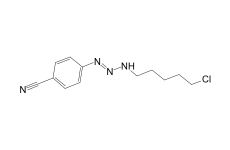 4-[2-(5-Chloranylpentylimino)hydrazinyl]benzenecarbonitrile