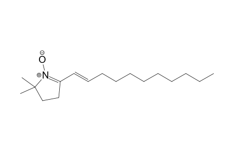 5-Undec-1-enyl-2,2-dimethyl-3,4-dihydro-2H-pyrrol-1-oxide