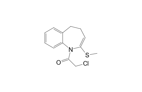 2-Chloranyl-1-(2-methylsulfanyl-4,5-dihydro-1-benzazepin-1-yl)ethanone